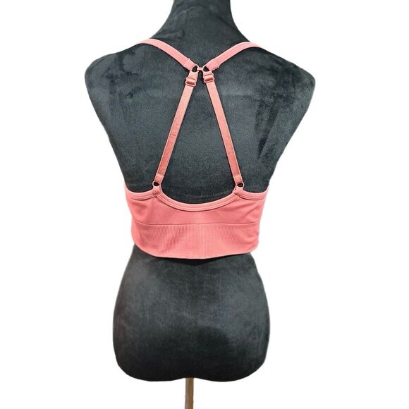 Lululemon Women's Ebb and Flow Convertible Sports Bra in Rustic Coral C/D Cup - Picture 8 of 9